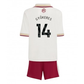 Arsenal Viktor Gyokeres #14 Tredje Kläder Barn 2025-26 Kortärmad (+ Korta byxor)